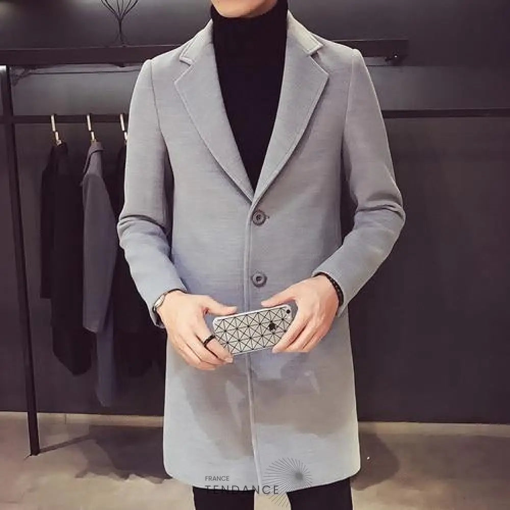 Trench Uni - Nouvelle Collection | France-Tendance